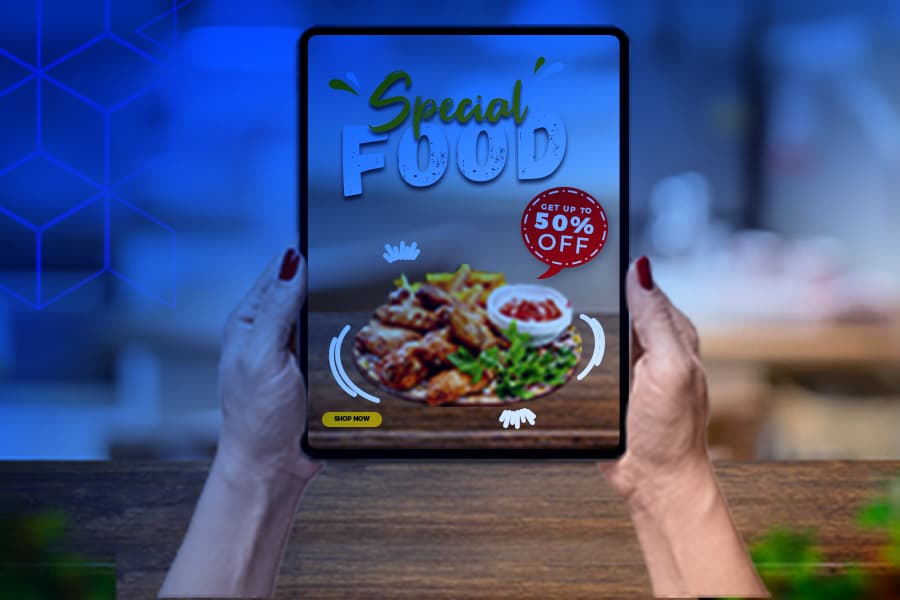 Menú digital para restaurantes